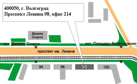Схема проезда